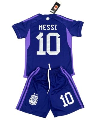 Argentinie-Messi-10-Kind-Uit-Shirt-2022-2023_3