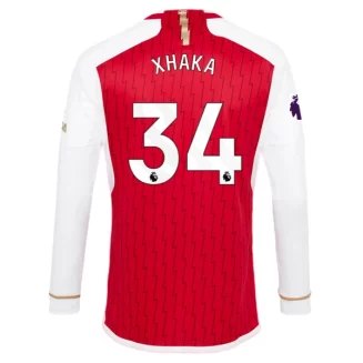 Arsenal-2023-24-Granit-Xhaka-34-Lange-Mouw-Thuis-Shirt_1