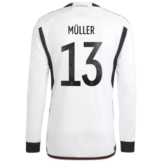 Duitsland-Thomas-Muller-13-Thuis-Shirt-2022-Lange-Mouw_1
