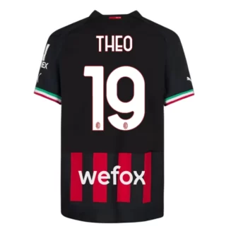 Goedkope-AC-Milan-Theo-19-Thuis-Voetbalshirt-2022-23_1