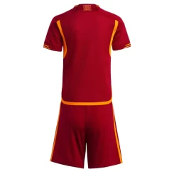 Goedkope-AS-Roma-Kind-Thuis-Voetbaltenue-2023-24_2