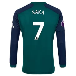 Goedkope-Arsenal-Bukayo-Saka-7-Lange-Mouw-Third-Voetbalshirt-2023-24_1