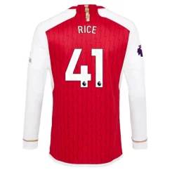 Goedkope-Arsenal-Rice-41-Lange-Mouw-Thuis-Voetbalshirt-2023-24_1