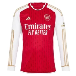 Goedkope-Arsenal-Tomiyasu-18-Lange-Mouw-Thuis-Voetbalshirt-2023-24_2