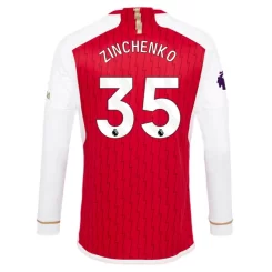 Goedkope-Arsenal-Zinchenko-35-Lange-Mouw-Thuis-Voetbalshirt-2023-24_1