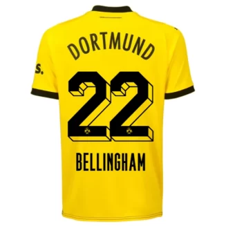 Goedkope-BVB-Borussia-Dortmund-Bellingham-22-Thuis-Voetbalshirt-2023-24_1