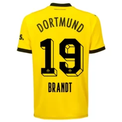 Goedkope-BVB-Borussia-Dortmund-Brandt-19-Thuis-Voetbalshirt-2023-24_1