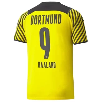 Goedkope-BVB-Borussia-Dortmund-Erling-Haaland-9-Thuis-Voetbalshirt-2021-22_1