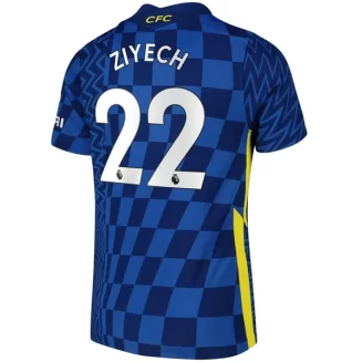 Goedkope-Chelsea-Ziyech-22-Thuis-Voetbalshirt-2021-22_1