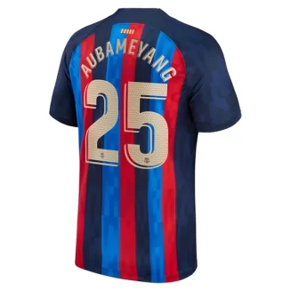 Goedkope-FC-Barcelona-Aubameyang-25-Thuis-Voetbalshirt-2022-23_1