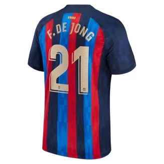 Goedkope-FC-Barcelona-F.-De-Jong-21-Thuis-Voetbalshirt-2022-23_1
