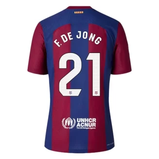 Goedkope-FC-Barcelona-F.-De-Jong-21-Thuis-Voetbalshirt-2023-24_1