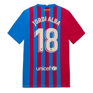 Goedkope-FC-Barcelona-Jordi-Alba-18-Thuis-Voetbalshirt-2021-22_1