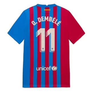 Goedkope-FC-Barcelona-O.-Dembele-11-Thuis-Voetbalshirt-2021-22_1