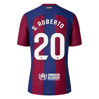 Goedkope-FC-Barcelona-S.-Roberto-20-Thuis-Voetbalshirt-2023-24_1