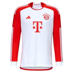 Goedkope-FC-Bayern-Munchen-Hernandez-21-Lange-Mouw-Thuis-Voetbalshirt-2023-24_2