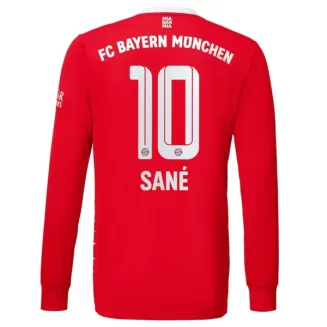 Goedkope-FC-Bayern-Munchen-Leroy-Sane-10-Lange-Mouw-Thuis-Voetbalshirt-2022-23_1