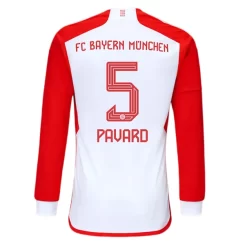 Goedkope-FC-Bayern-Munchen-Pavard-5-Lange-Mouw-Thuis-Voetbalshirt-2023-24_1