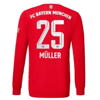 Goedkope-FC-Bayern-Munchen-Thomas-Muller-25-Lange-Mouw-Thuis-Voetbalshirt-2022-23_1
