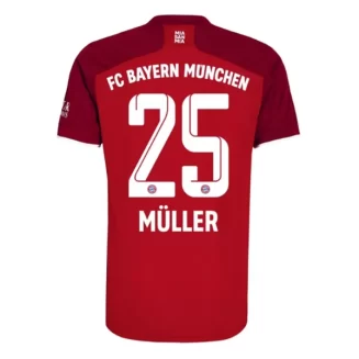 Goedkope-FC-Bayern-Munchen-Thomas-Muller-25-Thuis-Voetbalshirt-2021-22_1