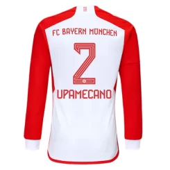 Goedkope-FC-Bayern-Munchen-Upamecano-2-Lange-Mouw-Thuis-Voetbalshirt-2023-24_1