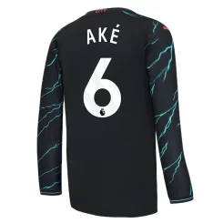 Goedkope-Manchester-City-Ake-6-Lange-Mouw-Third-Voetbalshirt-2023-24_1