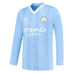 Goedkope-Manchester-City-Ake-6-Lange-Mouw-Thuis-Voetbalshirt-2023-24_2