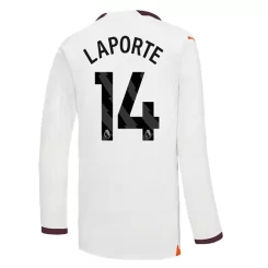 Goedkope-Manchester-City-Laporte-14-Lange-Mouw-Uit-Voetbalshirt-2023-24_1