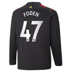 Goedkope-Manchester-City-Phil-Foden-47-Lange-Mouw-Uit-Voetbalshirt-2022-23_1