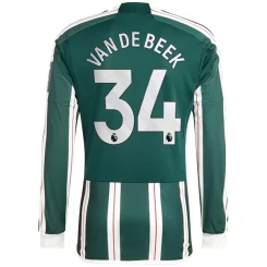 Goedkope-Manchester-United-Van-De-Beek-34-Lange-Mouw-Uit-Voetbalshirt-2023-24_1