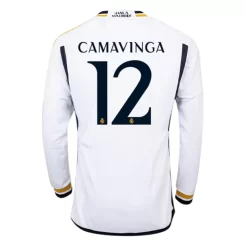 Goedkope-Real-Madrid-Camavinga-12-Lange-Mouw-Thuis-Voetbalshirt-2023-24_1