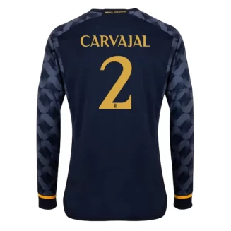 Goedkope-Real-Madrid-Carvajal-2-Lange-Mouw-Uit-Voetbalshirt-2023-24_1