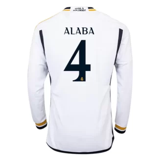 Goedkope-Real-Madrid-David-Alaba-4-Lange-Mouw-Thuis-Voetbalshirt-2023-24_1