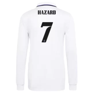 Goedkope-Real-Madrid-Eden-Hazard-7-Lange-Mouw-Thuis-Voetbalshirt-2022-23_1