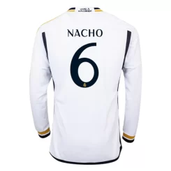 Goedkope-Real-Madrid-Nacho-6-Lange-Mouw-Thuis-Voetbalshirt-2023-24_1