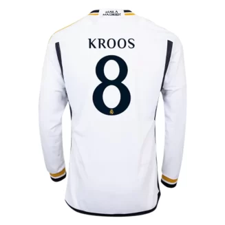Goedkope-Real-Madrid-Toni-Kroos-8-Lange-Mouw-Thuis-Voetbalshirt-2023-24_1