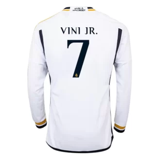 Goedkope-Real-Madrid-Vinicius-Junior-7-Lange-Mouw-Thuis-Voetbalshirt-2023-24_1
