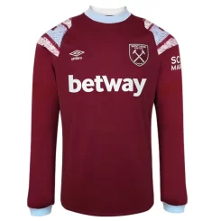 Goedkope-West-Ham-United-Lange-Mouw-Thuis-Voetbalshirt-2022-23_1