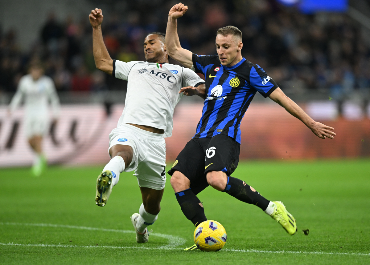 Serie A: Inter Milan speelt gelijk tegen Napels, uitblijven van thuiszege baart zorgen